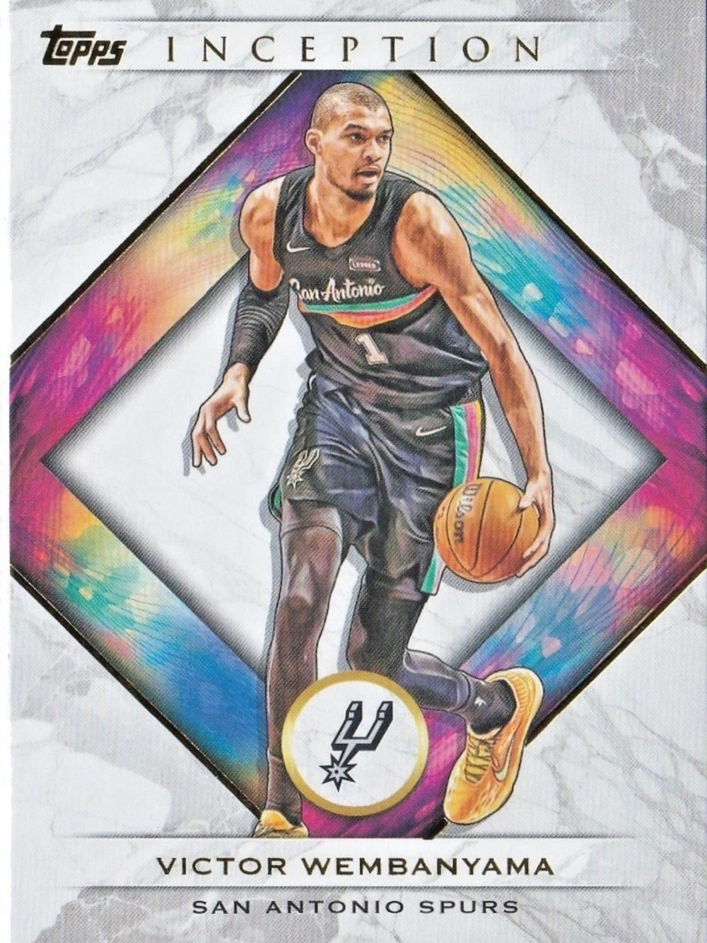 Victor Wembanyama Spurs #34 2025-26 Topps Inception